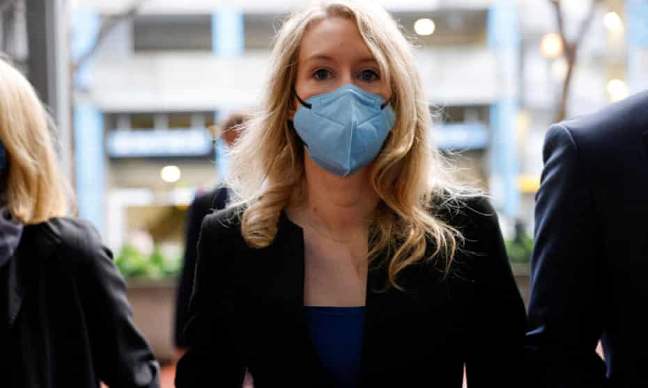 Theranos founder Holmes arrives to attend her fraud trial at federal court in San Jose, California, on Thursday.