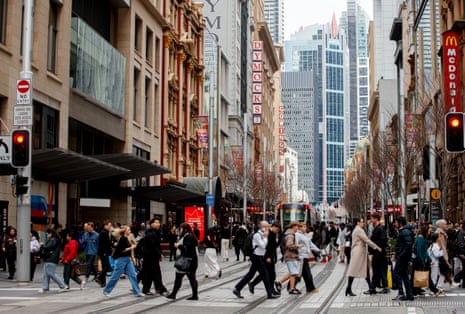 George Street in the CBD of Sydney