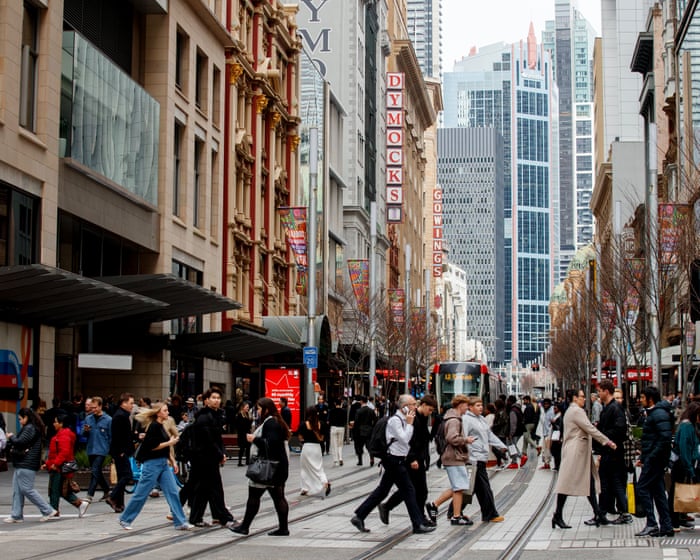 Australia news live: jobs data may sway RBA; man charged with indecent treatment of child at Brisbane childcare centre