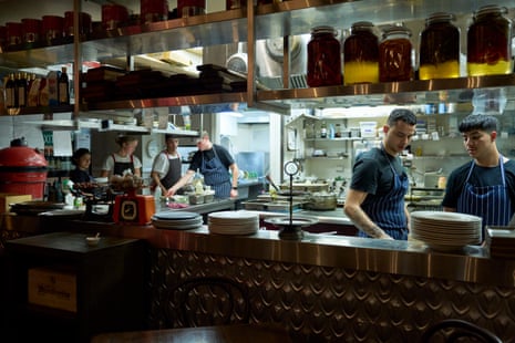 Staff at Baduzzi Restaurant Wynyard Quarter in Auckland, New Zealand