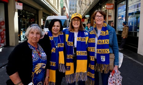 West Coast Eagles Bar Scarf Retro Logo – Footy Plus More