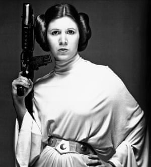 Carrie Fisher as Princess Leia Organa in 1977’s Star Wars: Episode IV – A New Hope