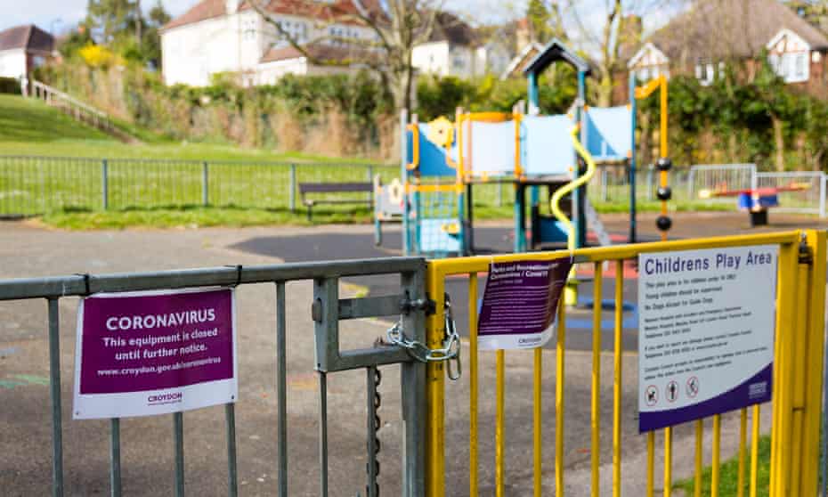 Closed children's playground