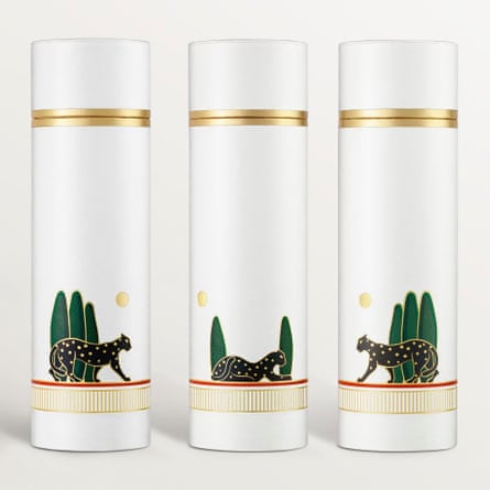 Three cylindrical boxes of matches