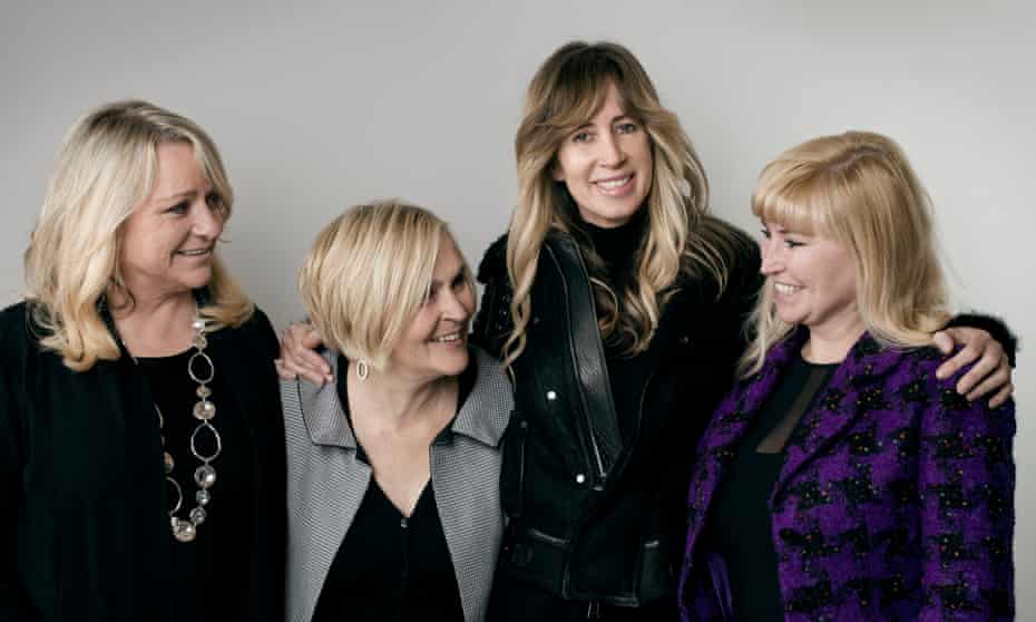 For richer, for poorer: (from left) Vivien Hobbs, Caroline Hopkins, Michelle Young and Janna Kremen, all members of the Michelle Young Foundation.