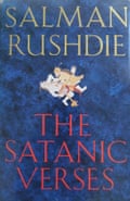 cover of The Satanic Verses, by Salman Rushdie Viking 1988