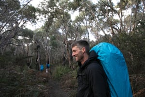 Mitch Anttilla, one of the tour guides.