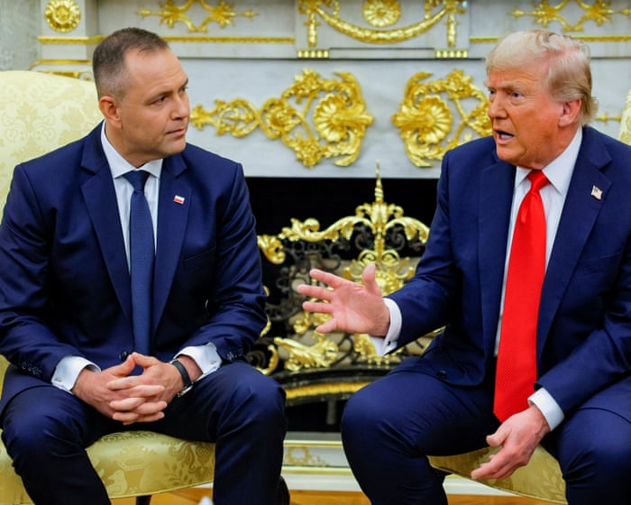 Trump says ‘you’ll see things happen’ if US is unhappy with Putin’s decisions – as it happened