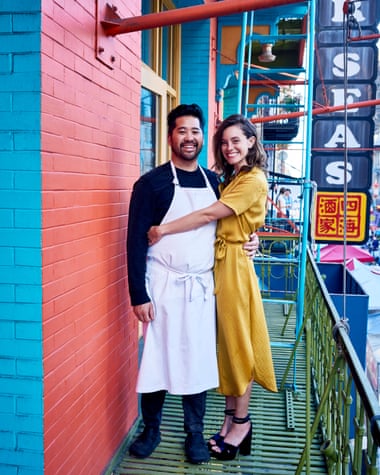 Brandon Jew and Anna Lee own Mister Jiu’s restaurant in San Francisco.