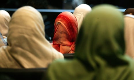 Hijab-wearing women