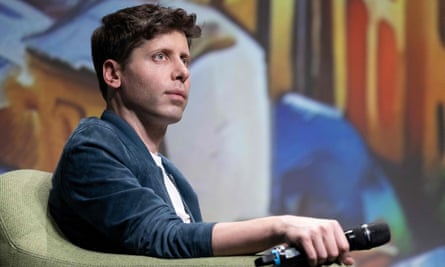 ‘He dazzled.’ Sam Altman at the Station F in Paris on 26 May 2023.