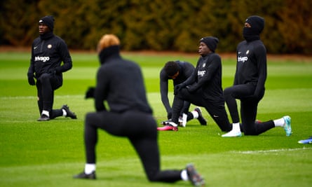 Graham Potter faces defining moment in Chelsea story against Dortmund | Chelsea 1 N’Golo Kanté joins in training with Chelsea