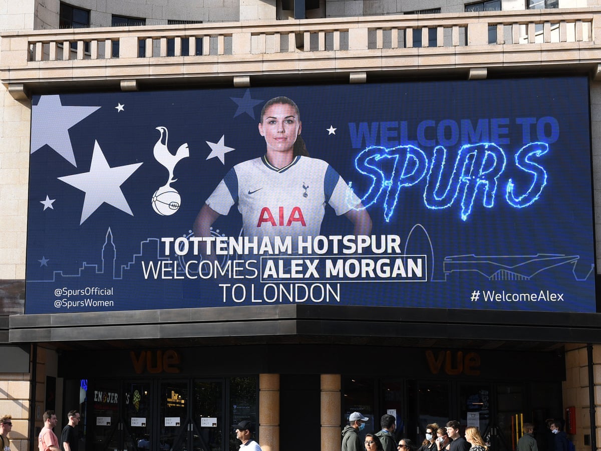 Alex Morgan Signs For Tottenham In Remarkable Coup For Wsl Football The Guardian
