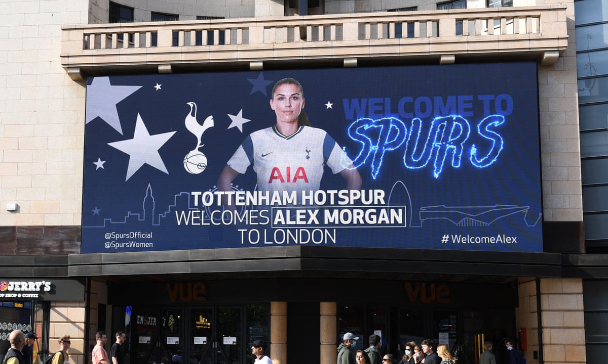 Alex Morgan Signs For Tottenham In Remarkable Coup For Wsl Football The Guardian