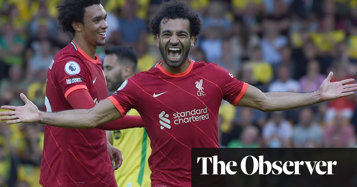 Mohamed Salah’s sublime strike seals Liverpool win over Norwich