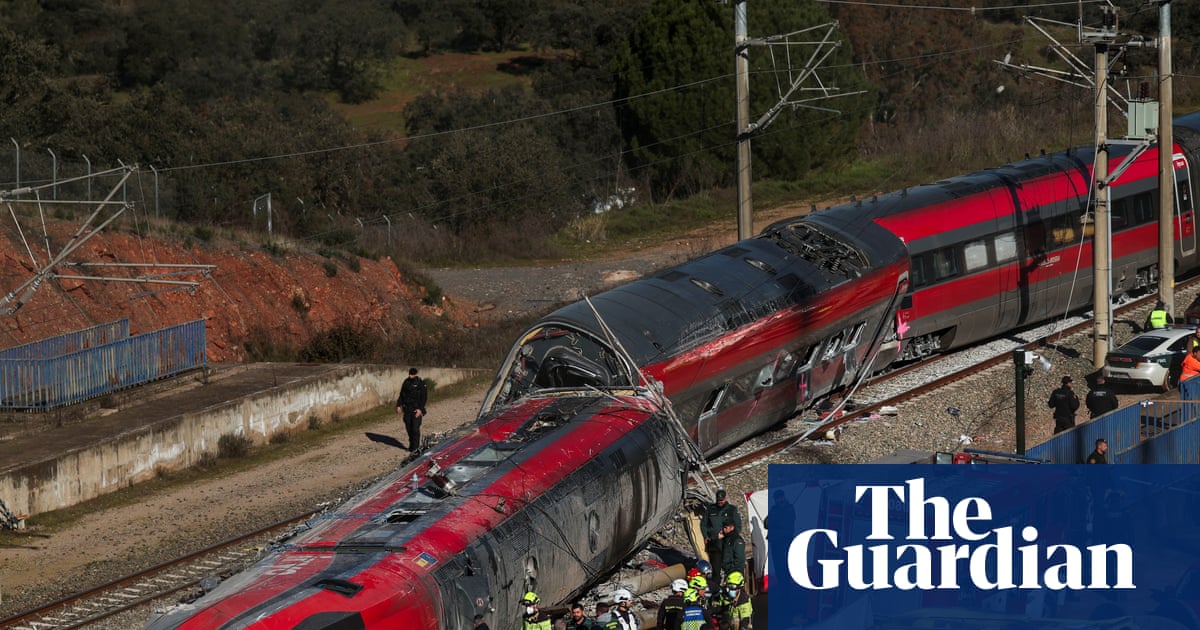 ‘We had to remove the dead to get to the living’: train crash shocks Spanish town