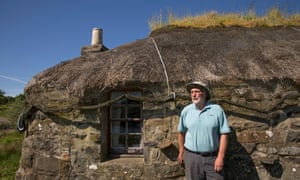 John Addy at what it is hoped will in future be the heritage centre.