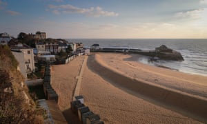 Sea front and harbour at Broadstairs, Kent