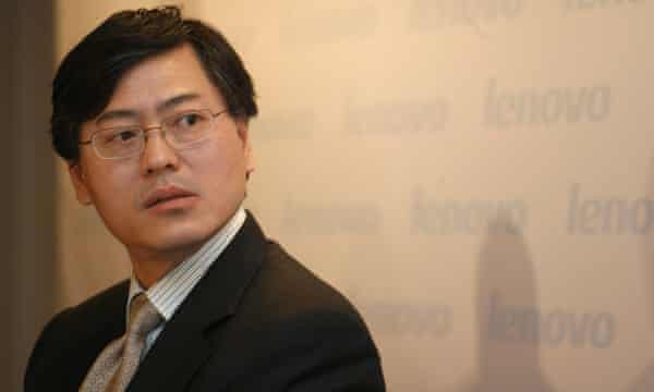 Yang Yuanqing, Lenovo's chief executive.