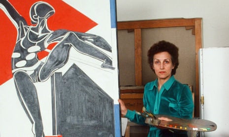 ‘You can’t believe how much people in France dislike me’ … Gilot in her studio in California in 1982.