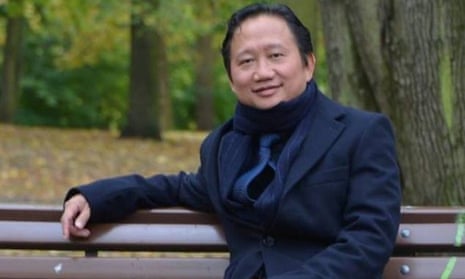 Trinh Xuan Thanh a former official at state oil company PetroVietnam sits on a park bench in Berlin. 