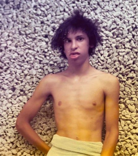 Simon Hattenstone as a teen.