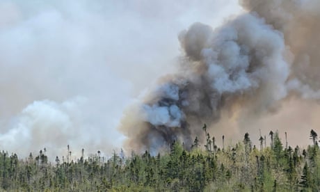 Nova Scotia: fears extreme heat and strong winds could worsen wildfires