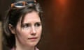 Amanda Knox arrives at the courthouse in Florence