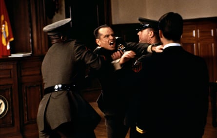 Jack Nicholson and Tom Cruise in A Few Good Men