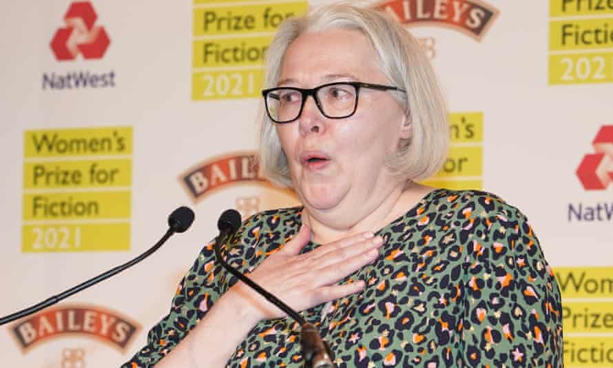 Susanna Clarke wins the Women’s Prize for Fiction award 2021 for her book Piranesi at Bedford Square Garden, London.