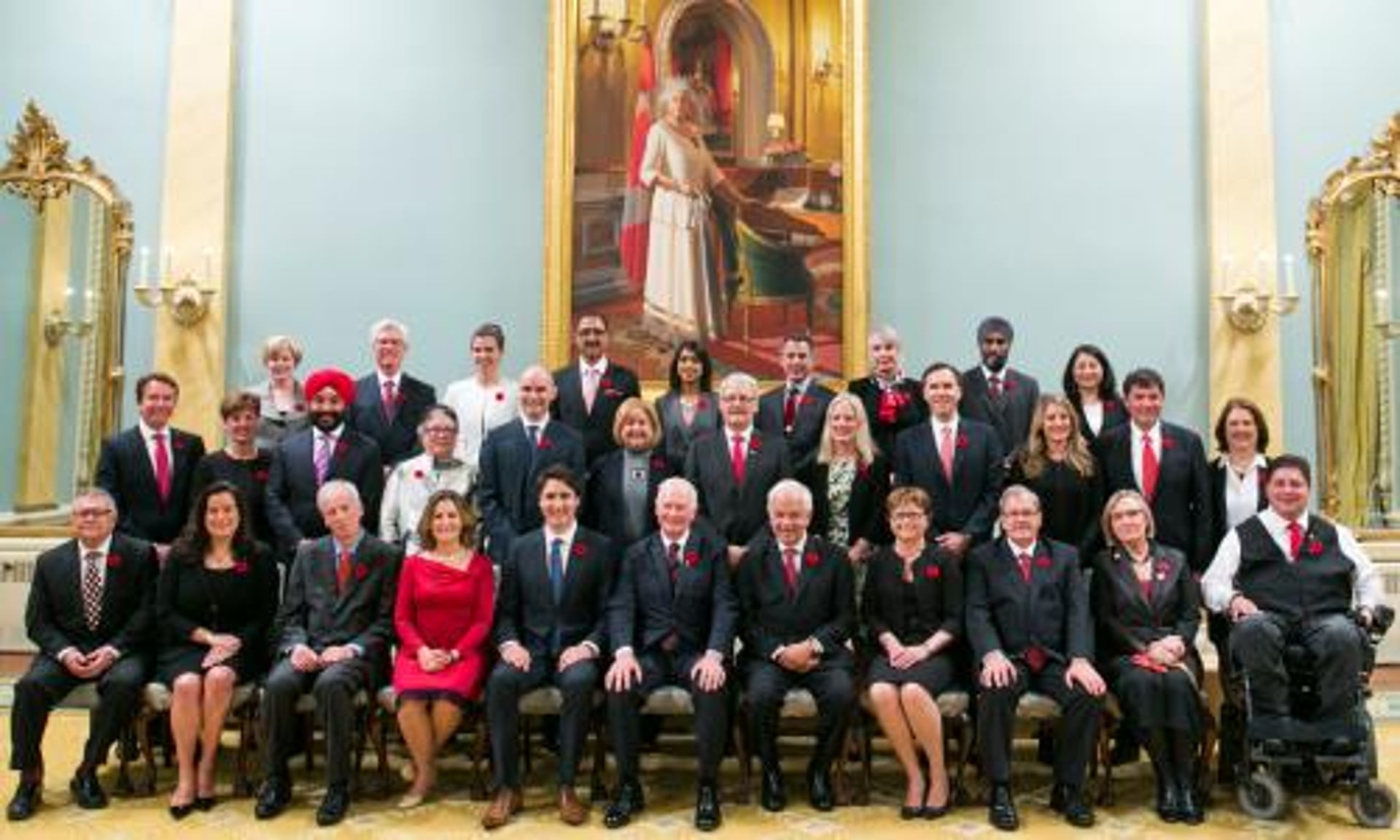 Image result for trudeau's cabinet