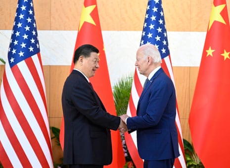 US and Chinese presidents Biden and Xi meet a day before the G20 summit.