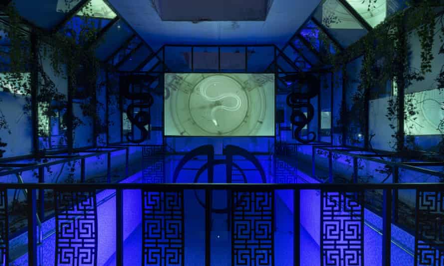 Subterranean gothic … Joey Holder’s installation.