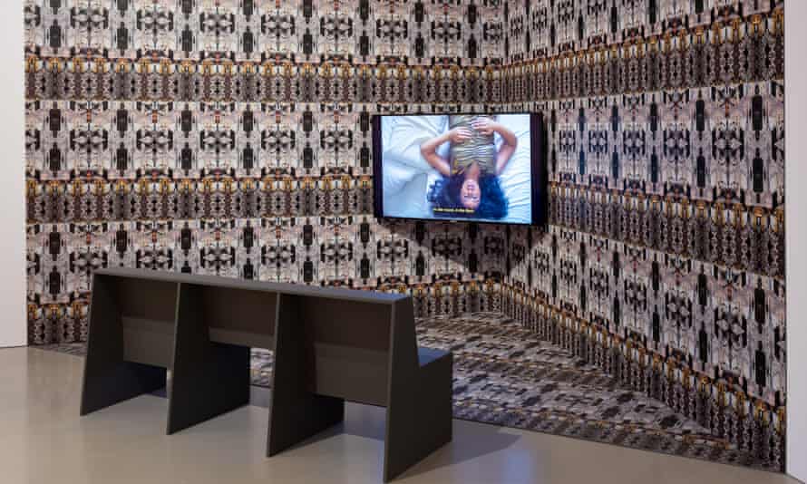 Outside is dangerous, inside is safe … work by Cinzia Mutigli.