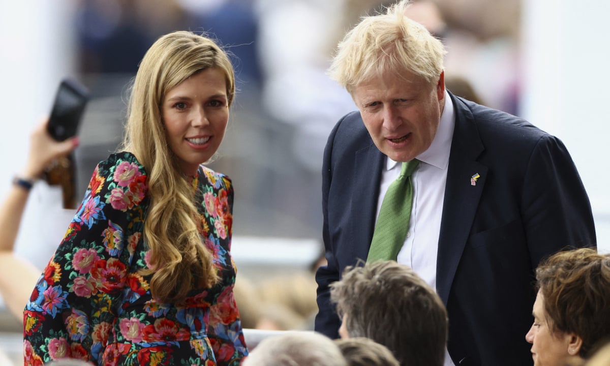 Boris Johnson hosts champagne party to celebrate sustainable UK fashion | Fashion