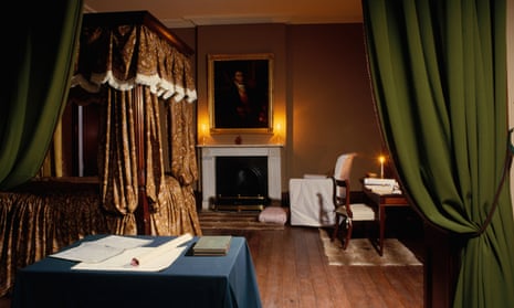 Library bedroom at Elizabeth Farm, Elizabeth Macarthur’s Parramatta home, photographed by John Storey in 1984.