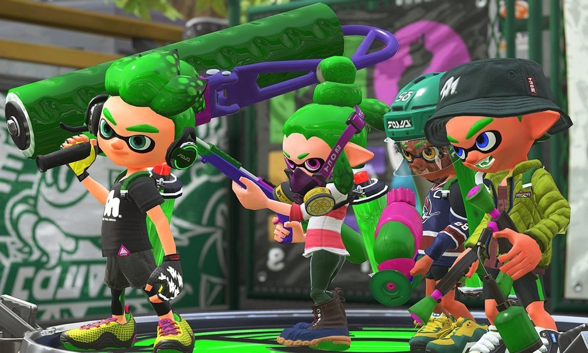 Games reviews roundup: Splatoon 2; Mighty Gunvolt Burst; Kirby's Blowout Blast | Platform games | The Guardian