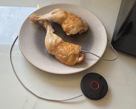 Weber Connect smart probe and grate sensor.