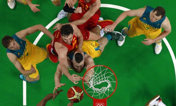 Australia-Spain basketball