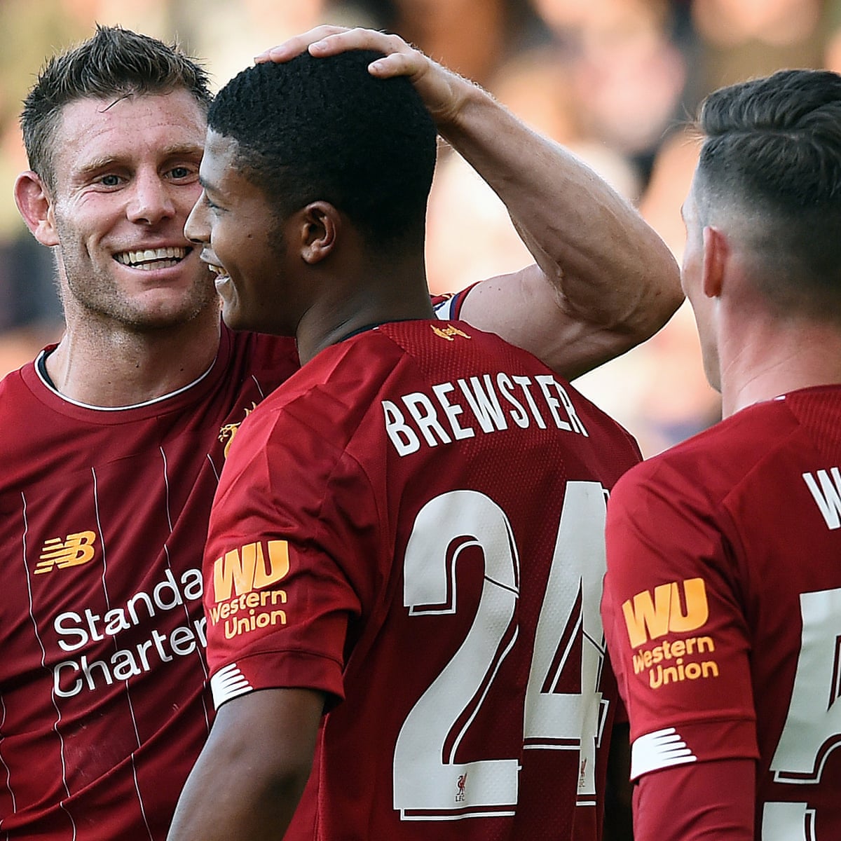 Rhian Brewster Braces For Lift Off After Helping Liverpool Hit Tranmere For Six Football The Guardian