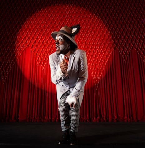 Kat B as Uncle Vincent the Cat in Dick Whittington, photographed Nov 2020
