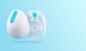 The Willow breast milk pump.