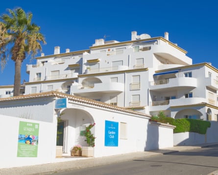 The Ocean Club complex in Praia da Luz.