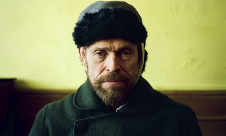 Willem Dafoe as Vincent van Gogh in At Eternity's Gate.