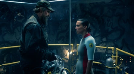 Did she really die? Millie Bobby Brown as Eleven with David Harbour as Jim Hopper in Stranger Things.