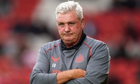 Steve Bruce's defiance at Newcastle is in stark contrast to Bielsa's humility | Newcastle United | The Guardian