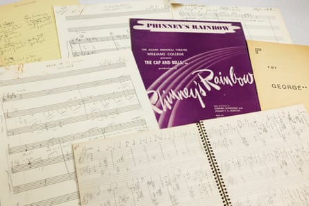 Stephen Sondheim Collection, Music Division