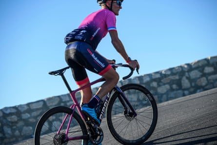 Geoff Thomas on Mount Ventoux, one of the climbs he will have to conquer again in this year’s race starting on 28 June.