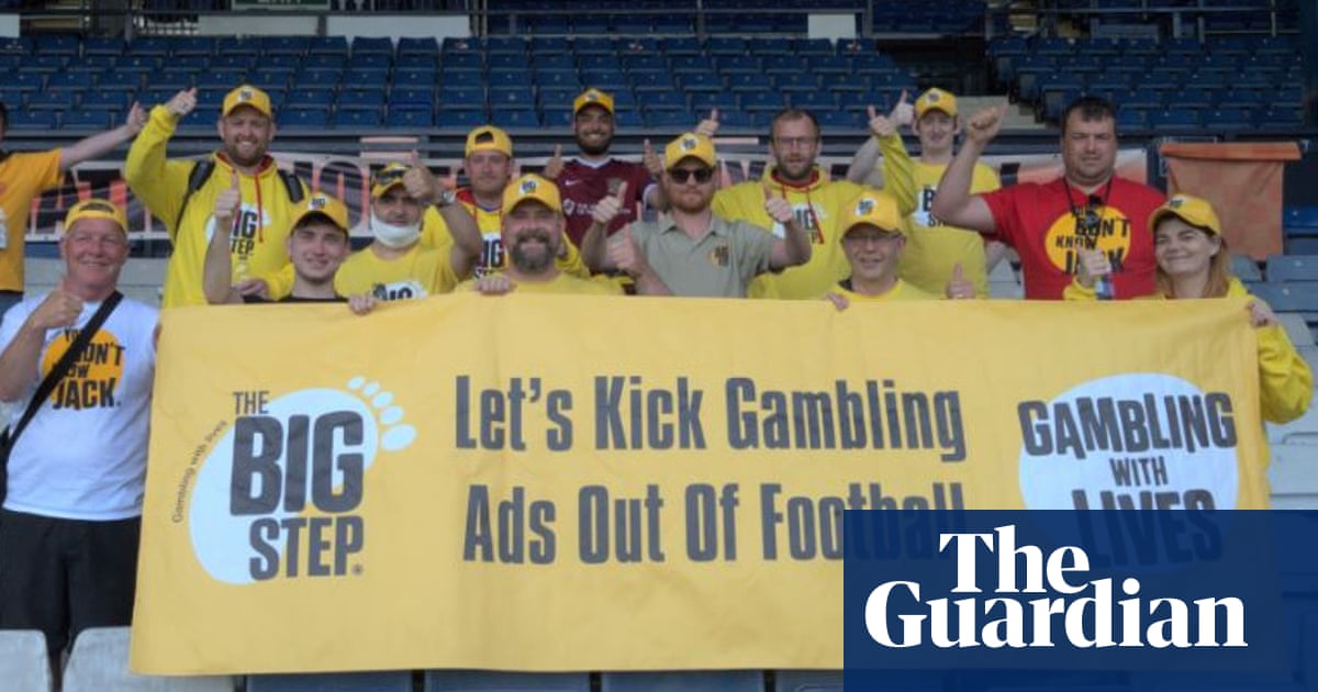 Campaigners take three-day march in push to end football’s gambling habit