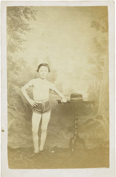 Master Johnny Day, Australian Champion Pedestrian c 1866